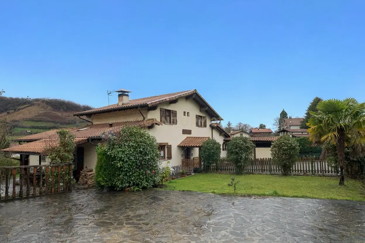 Vista exterior de Casa o xalet en venda en Leitza