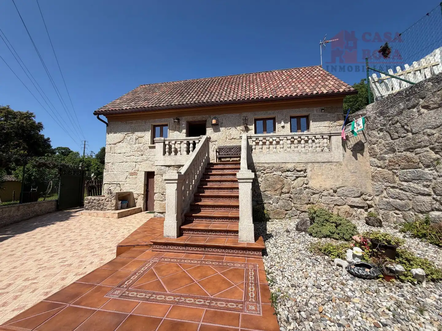 Vista exterior de Casa o chalet en venta en Moaña con Terraza, Trastero y Amueblado