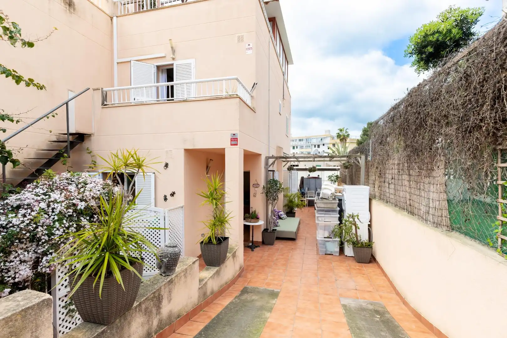 Terraza de Casa adosada en venta en  Palma de Mallorca con Aire acondicionado, Calefacción y Jardín privado