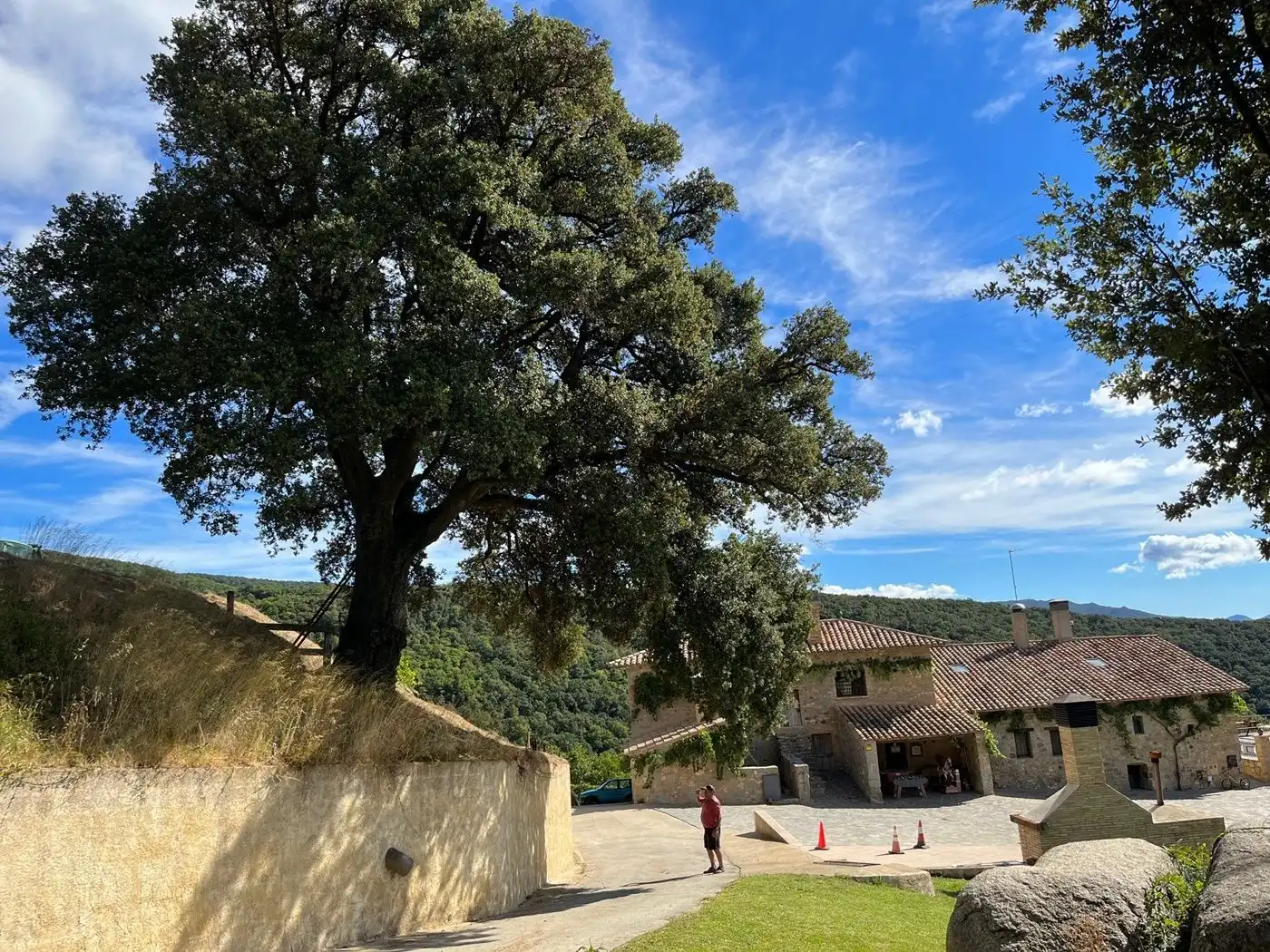 Vista exterior de Finca rústica en venta en La Vajol con Jardín privado y Terraza