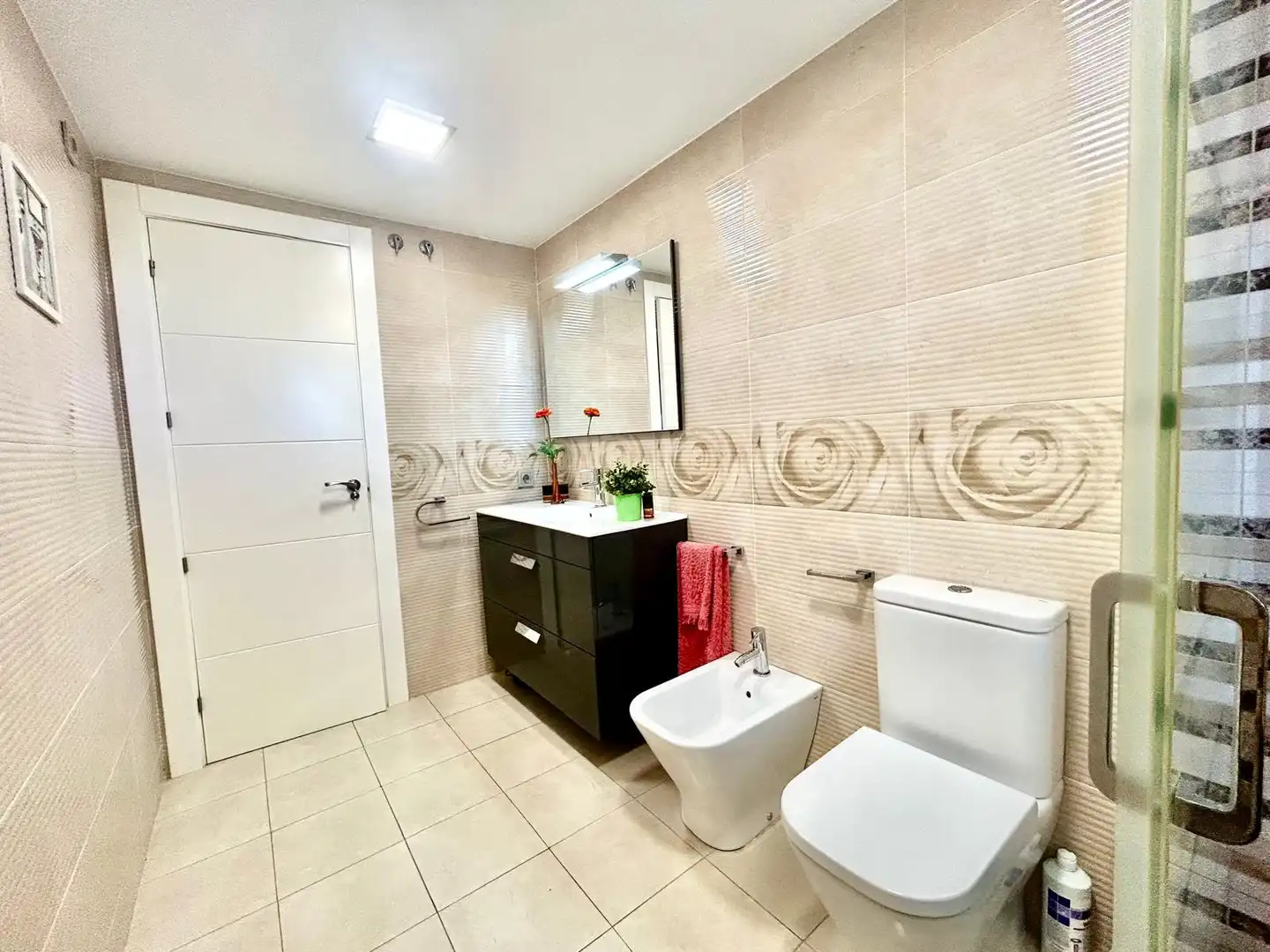 Badezimmer von Wohnung zum Verkauf in El Ejido mit Klimaanlage, Heizung und Terrasse