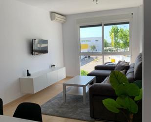 Sala d'estar de Apartament de lloguer en Conil de la Frontera amb Aire condicionat i Terrassa