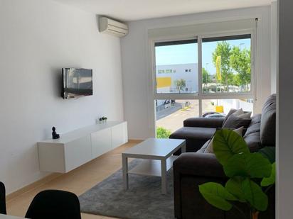 Sala d'estar de Apartament de lloguer en Conil de la Frontera amb Aire condicionat i Terrassa