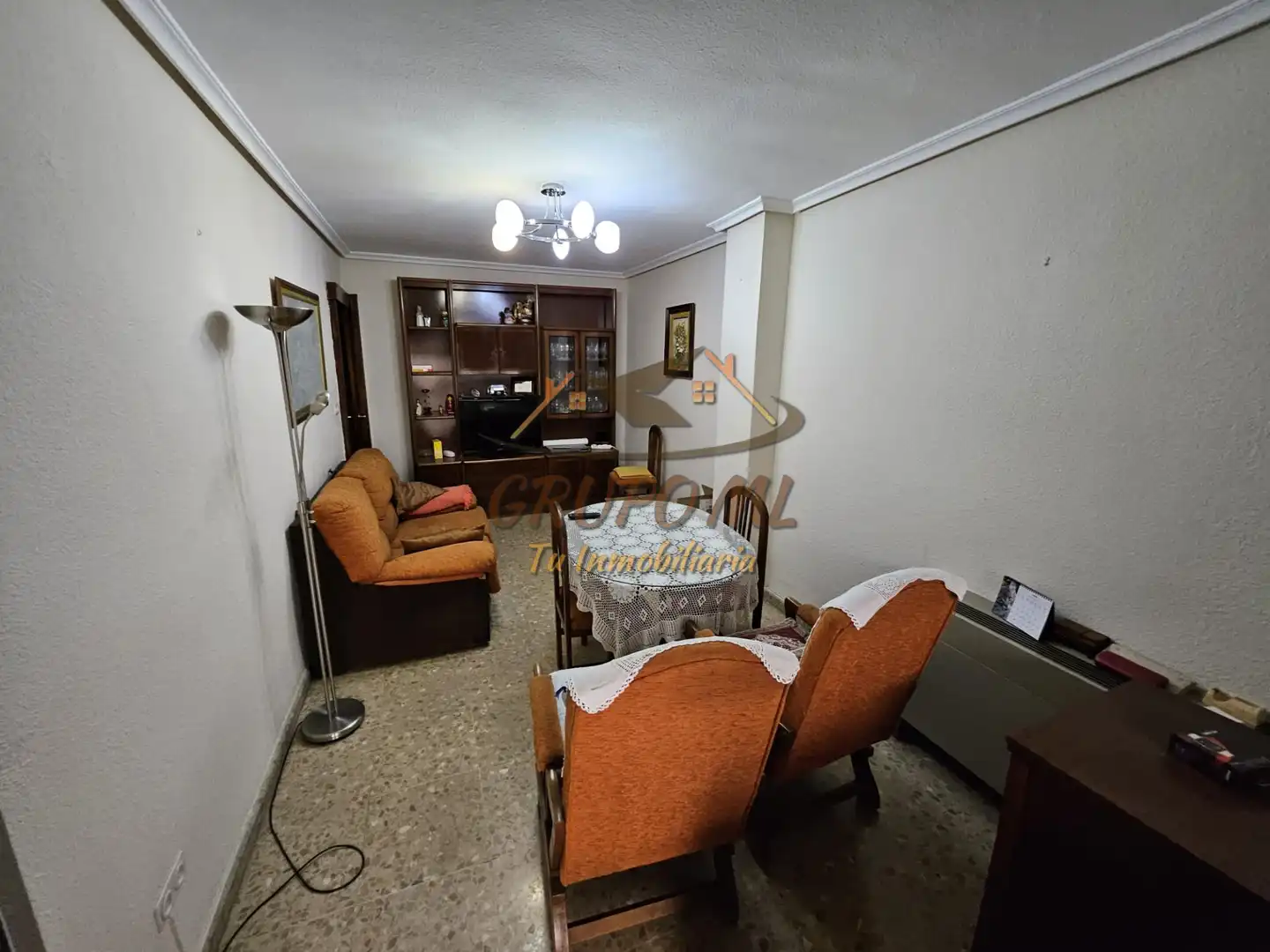 Sala d'estar de Pis en venda en Jaén amb Aire condicionat, Calefacció i Parquet