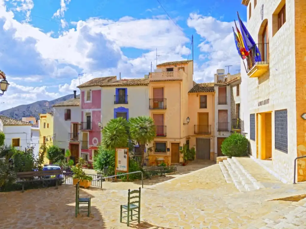 Casa amb piscina en venda a Finestrat Pueblo, imagen 9
