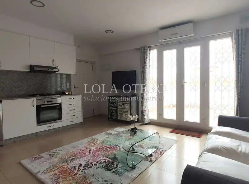Sala de estar de Ático de alquiler en Valencia con Aire acondicionado, Calefacción y Terraza