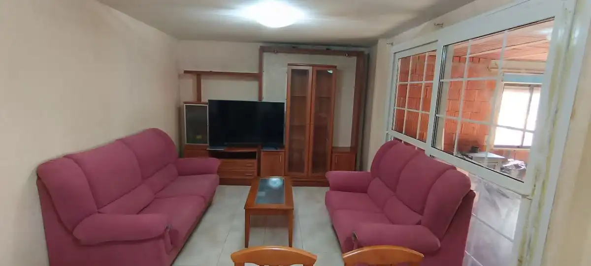 Sala d'estar de Finca rústica en venda en Fernán Caballero