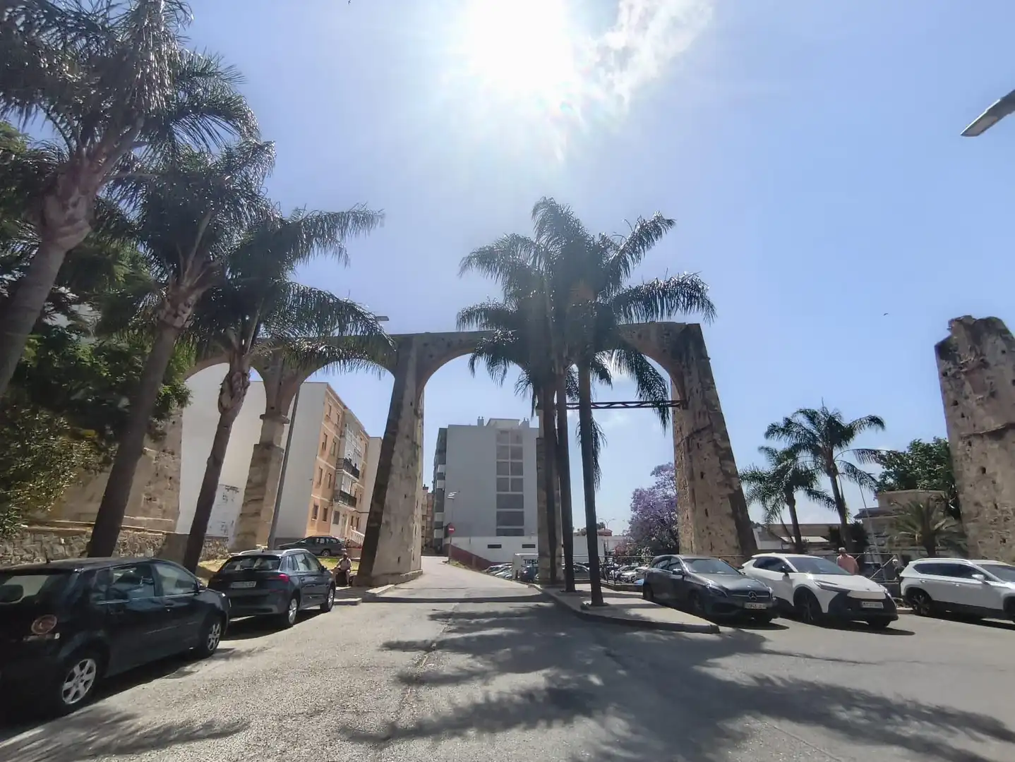 Exterior view of Flat for sale in Algeciras  with Furnished