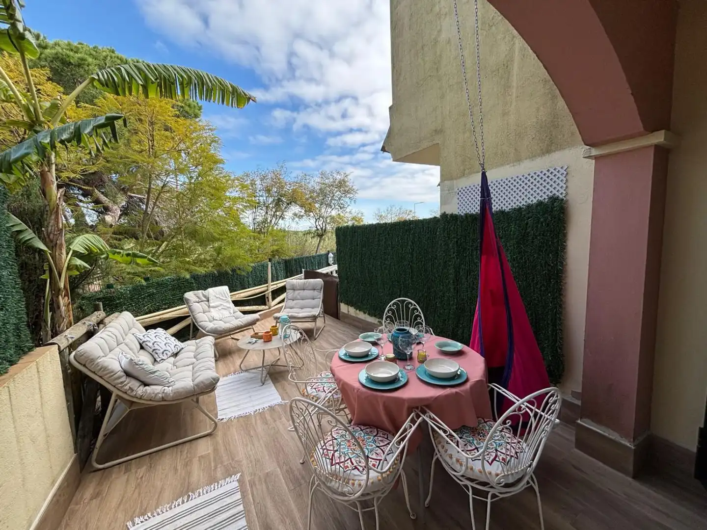 Terraza de Casa adosada en venta en Islantilla con Terraza, Trastero y Piscina comunitaria