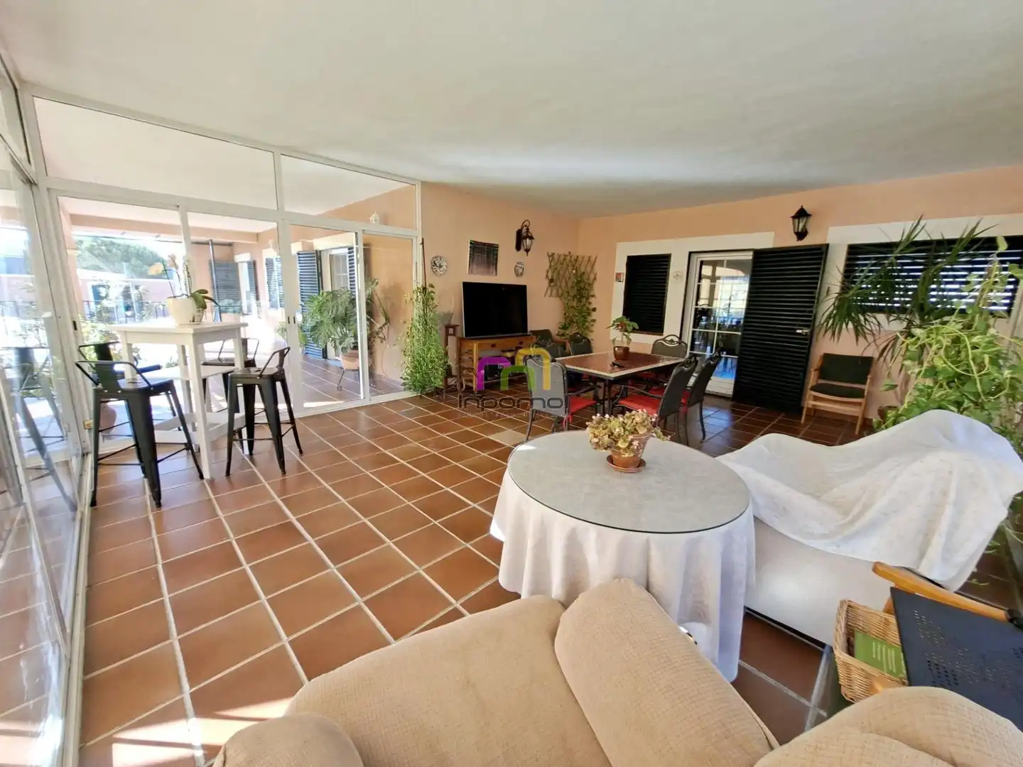 Sala de estar de Casa o chalet en venta en Badajoz con Aire acondicionado, Calefacción y Jardín privado