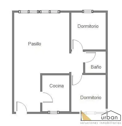 Apartamento en venta en Estación de Autobuses