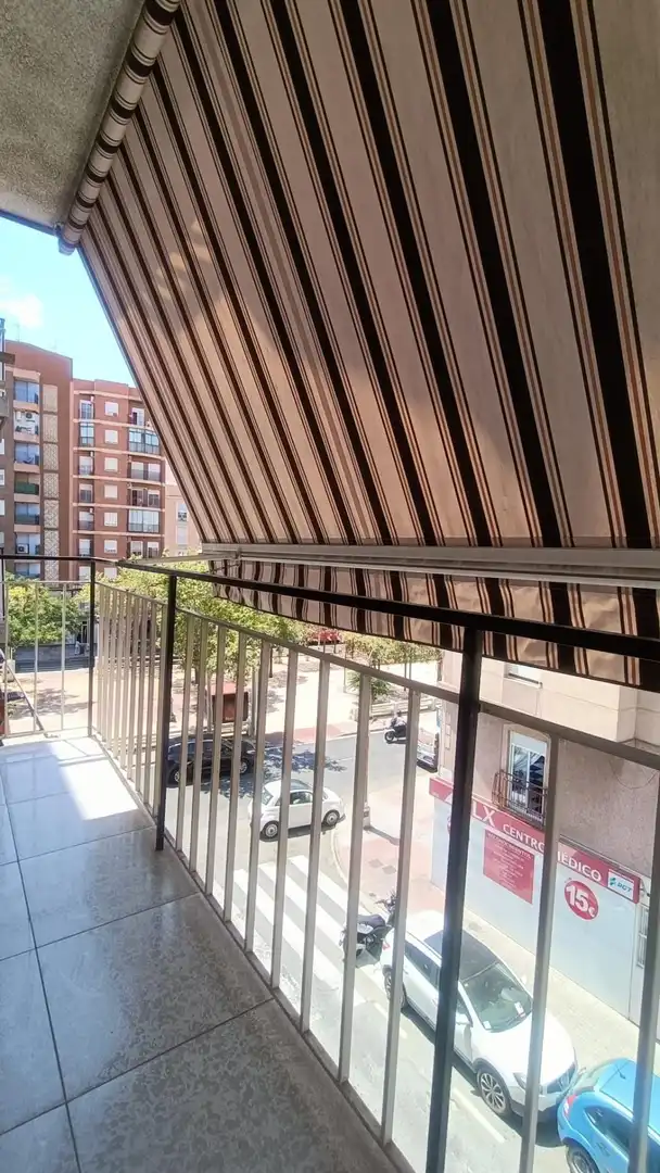 Balcony of Flat for rent in Elche / Elx  with Air Conditioner, Furnished and Balcony