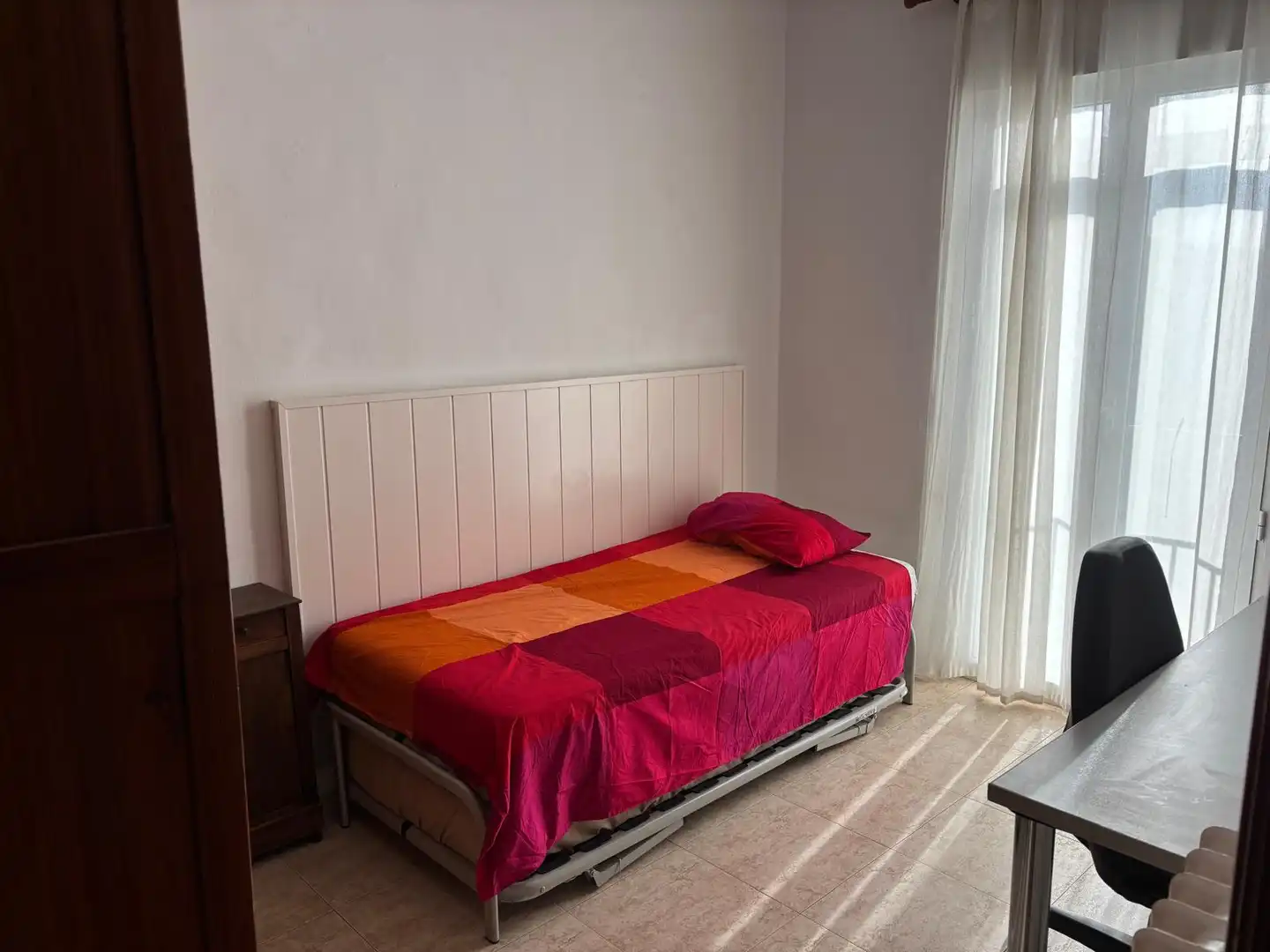 Bedroom of Flat for rent in Zaragoza  with Heating, Furnished and Oven