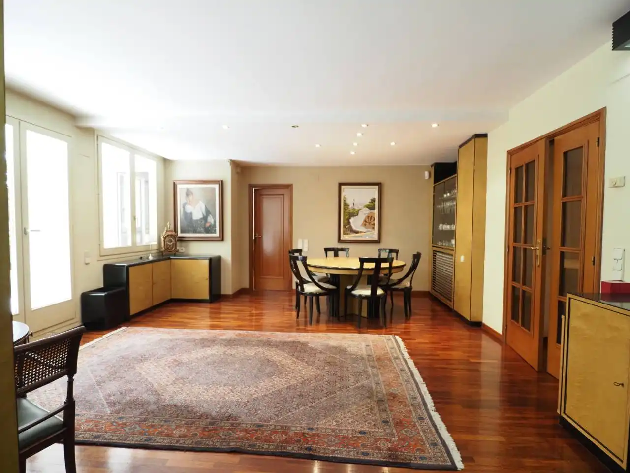 Esszimmer von Wohnung zum Verkauf in Granollers mit Heizung, Parkett und Terrasse