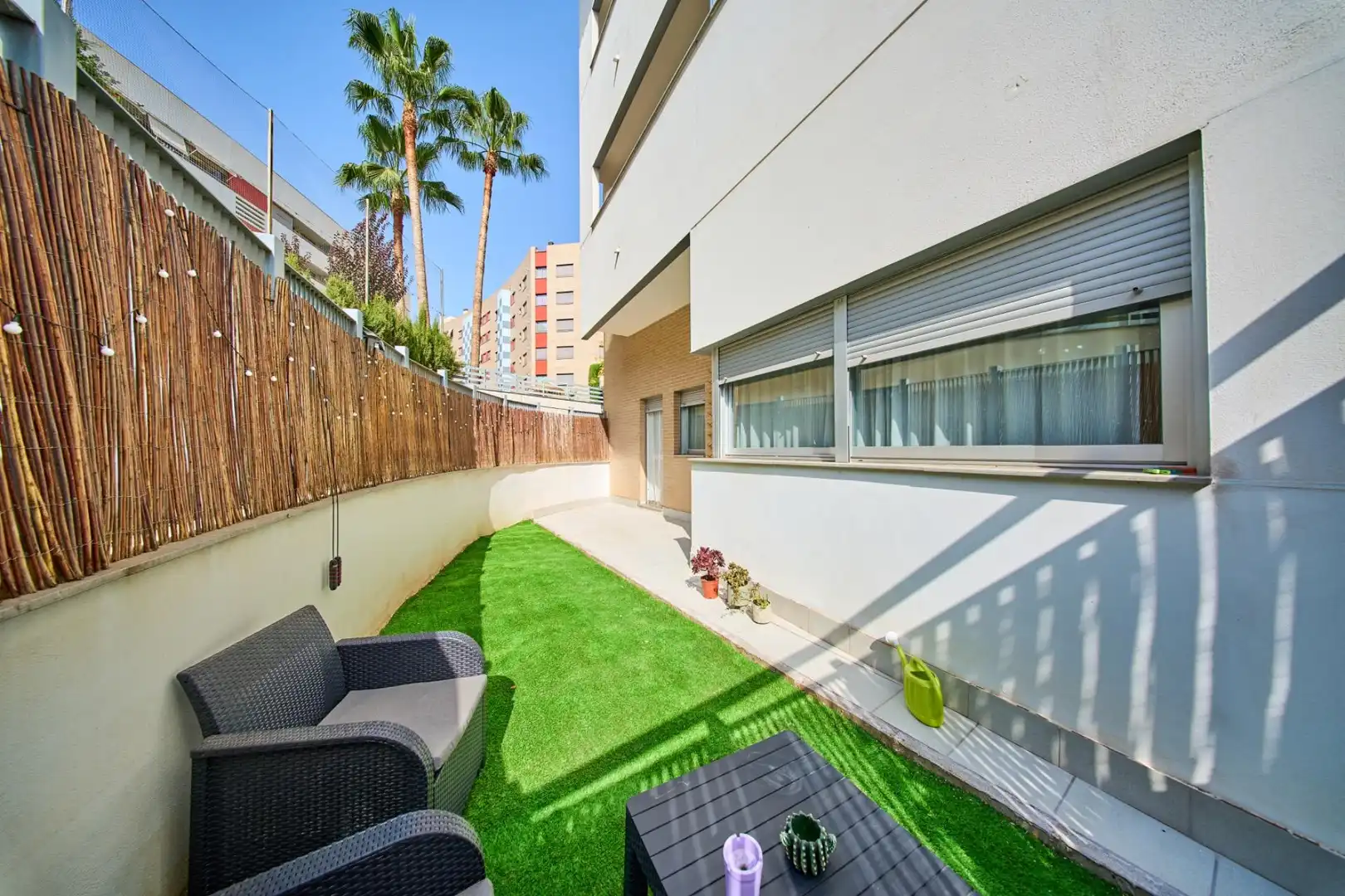 Terrasse von Wohnung zum Verkauf in Granada mit Heizung, Privatgarten und Gemeinschaftspool