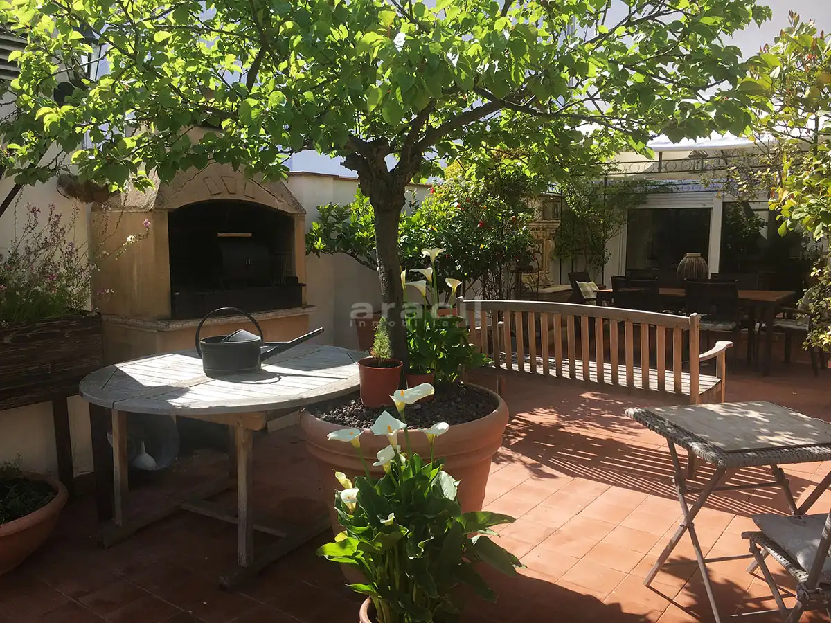 Terrace of Flat for sale in Alcoy / Alcoi  with Air Conditioner and Terrace