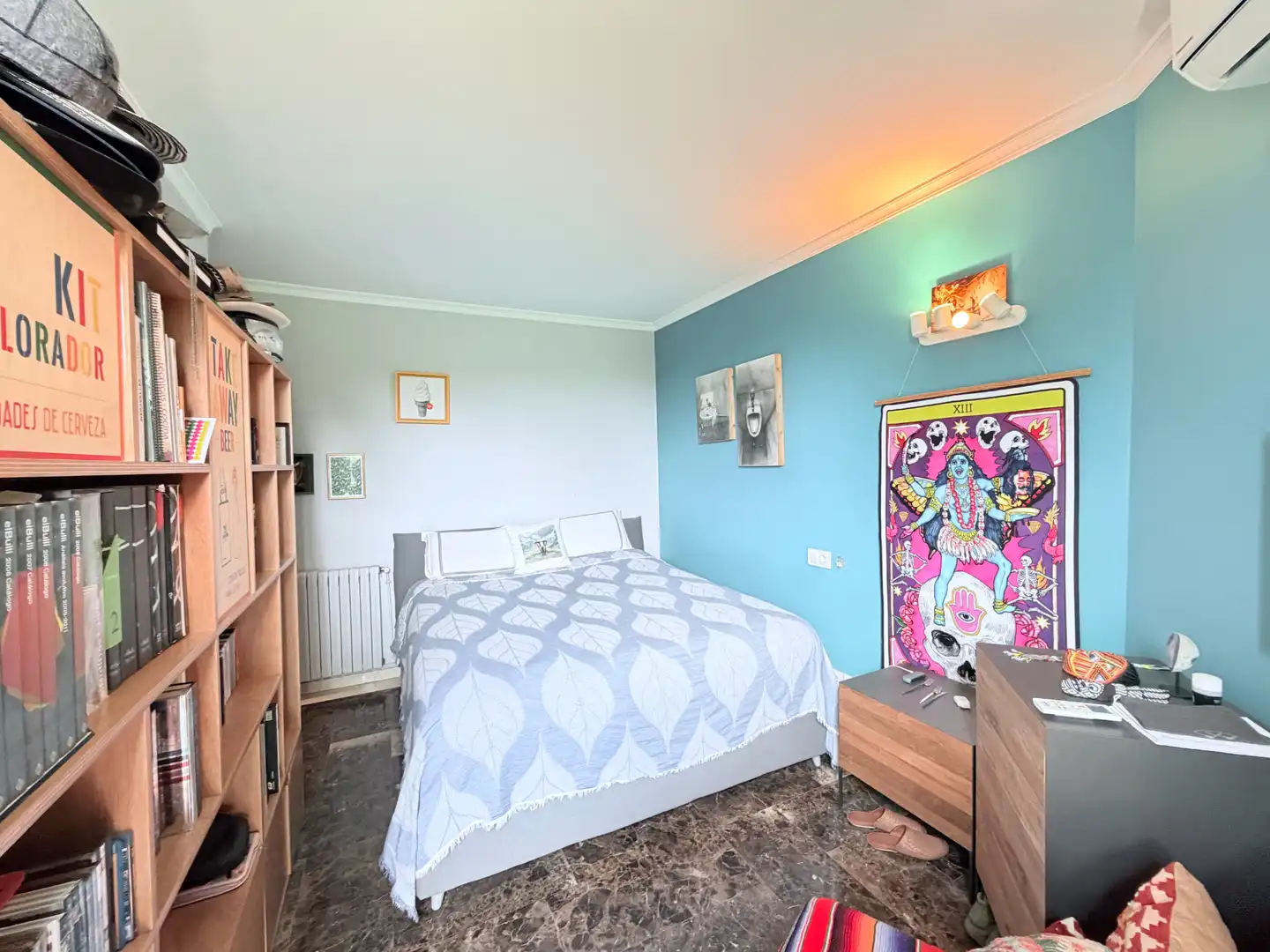 Schlafzimmer von Haus oder Chalet zum Verkauf in Castelldefels mit Klimaanlage, Heizung und Privatgarten