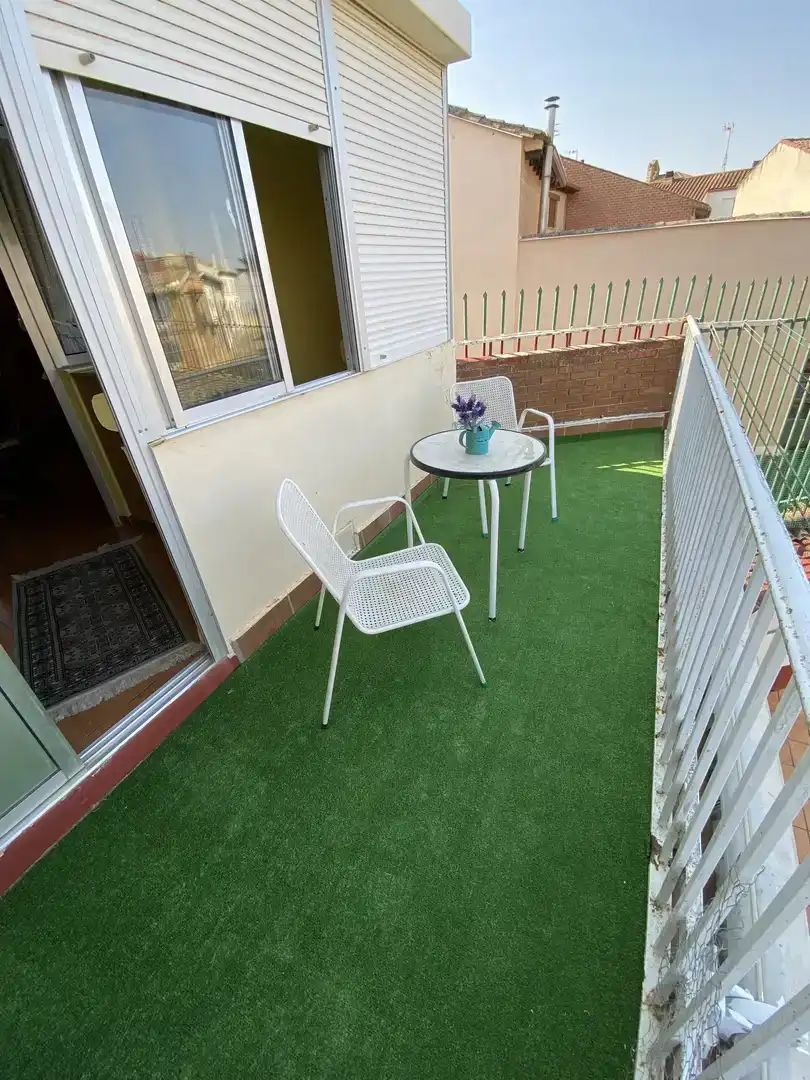 Terrassa de Casa o xalet en venda en Frómista  amb Aire condicionat