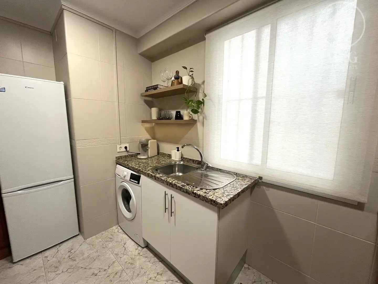Cocina de Piso en venta en Málaga con Aire acondicionado y Amueblado