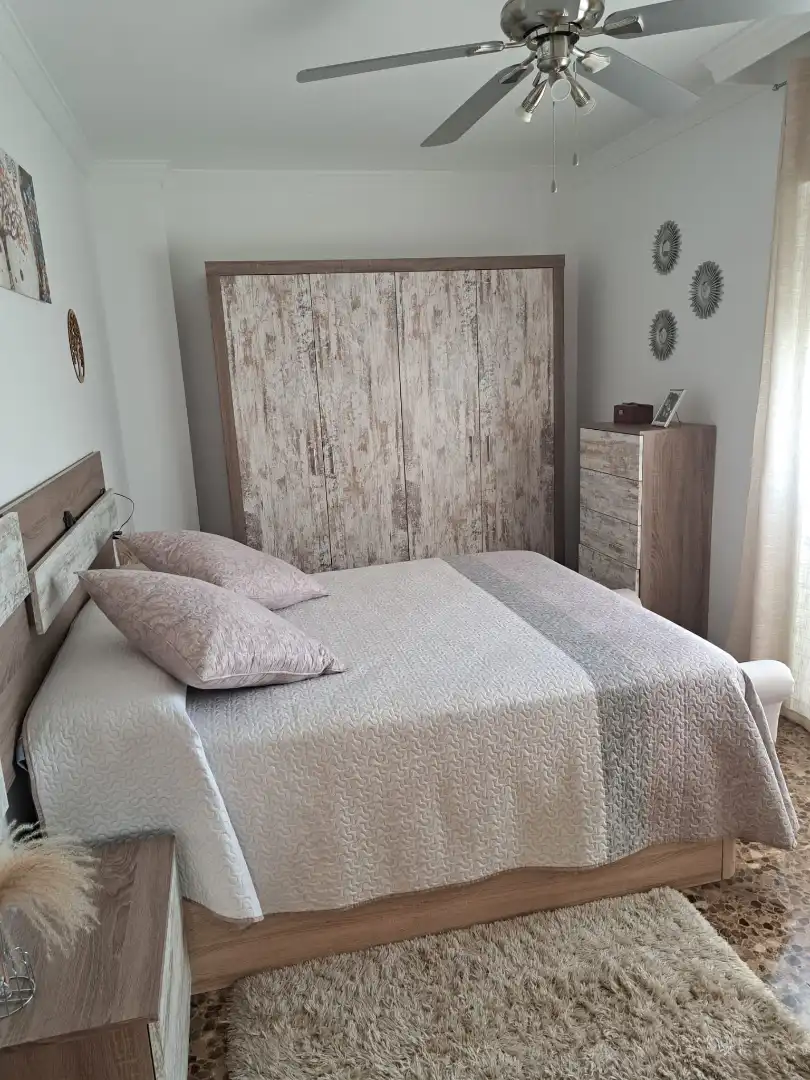 Bedroom of Flat for rent in Maracena  with Air Conditioner, Furnished and Washing machine