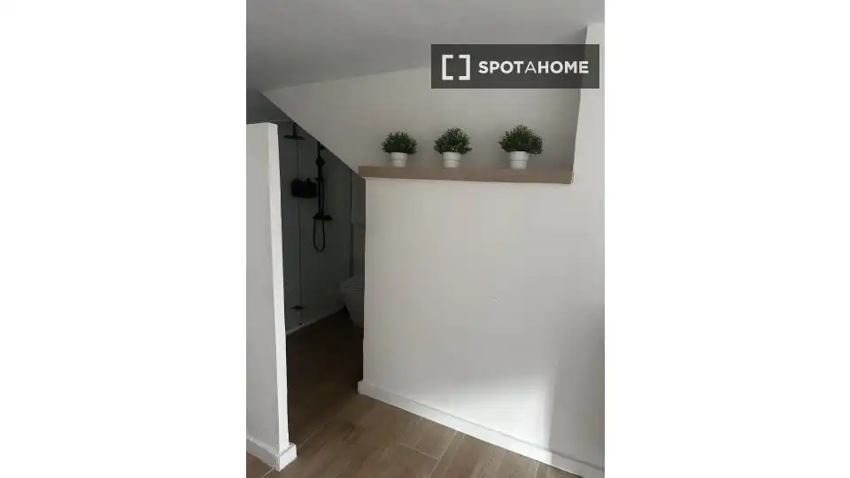Bedroom of Flat for rent in Oliva  with Air Conditioner, Heating and Furnished