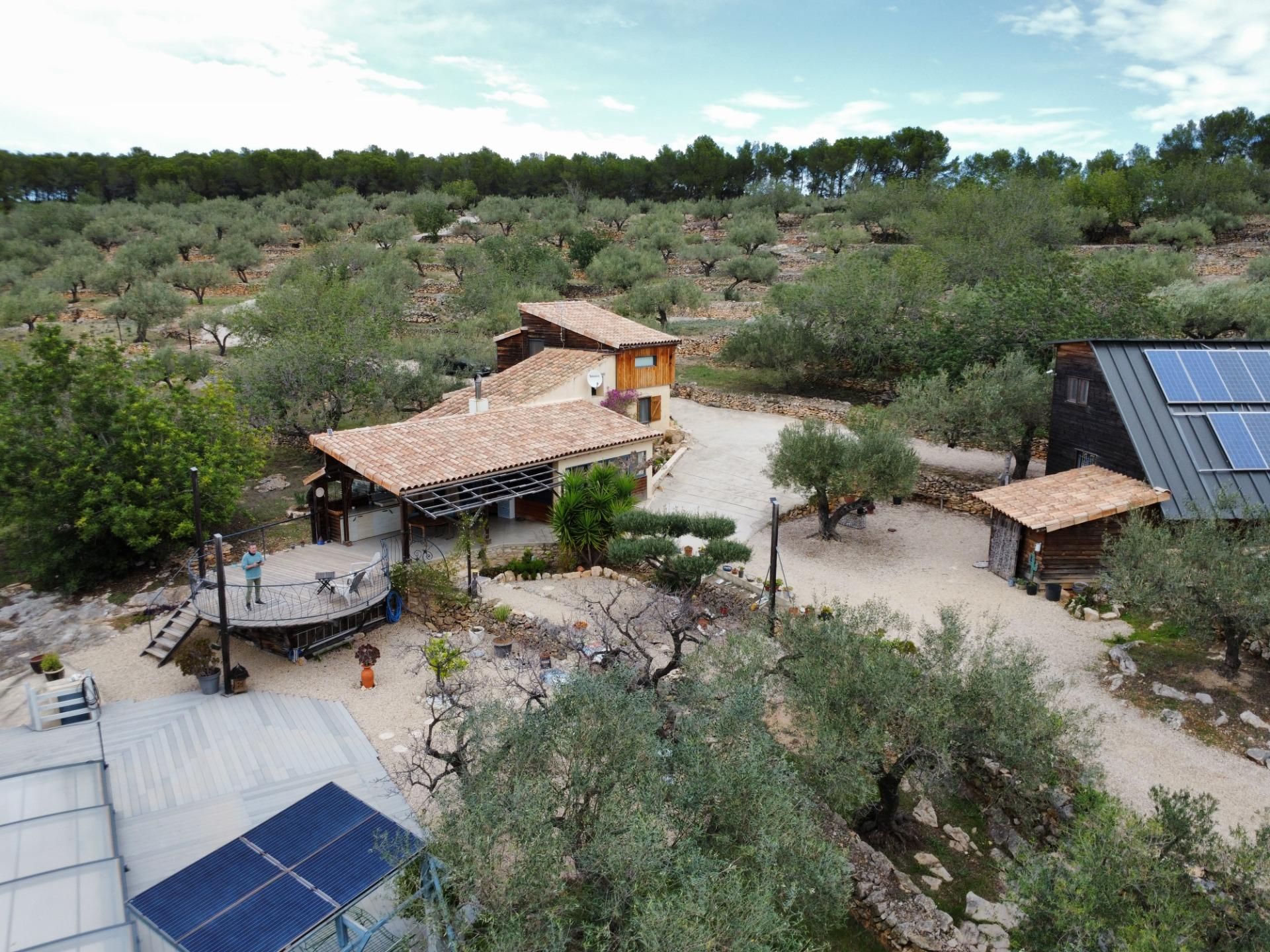 Exterior view of Country house for sale in L'Ametlla de Mar   with Private garden, Terrace and Storage room