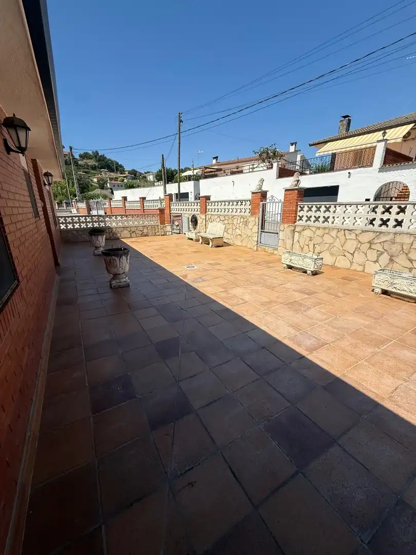 Terrassa de Casa o xalet en venda en Vallgorguina amb Calefacció, Terrassa i Piscina