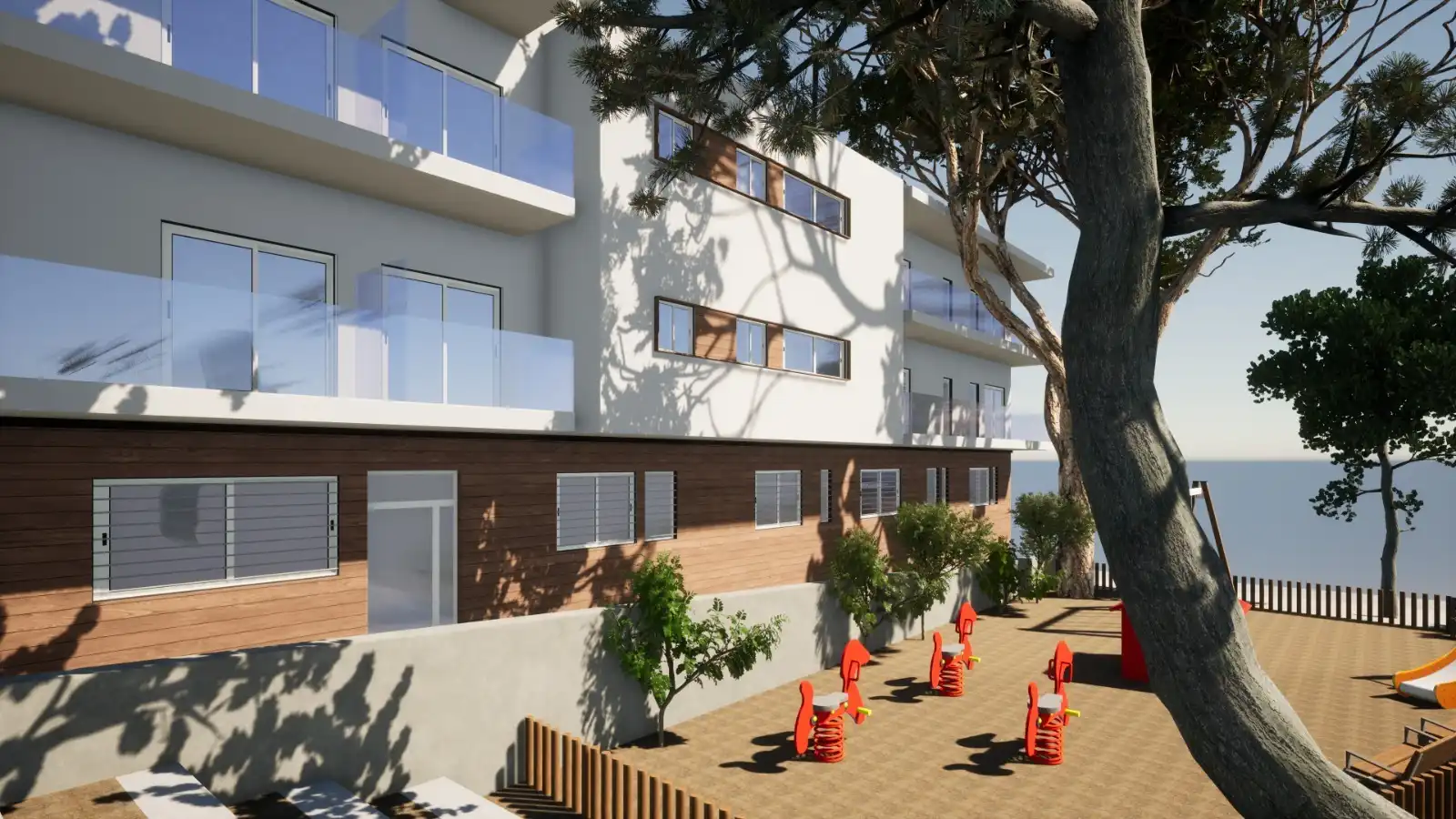 Vista exterior de Piso en venta en Pallejà con Aire acondicionado, Calefacción y Terraza