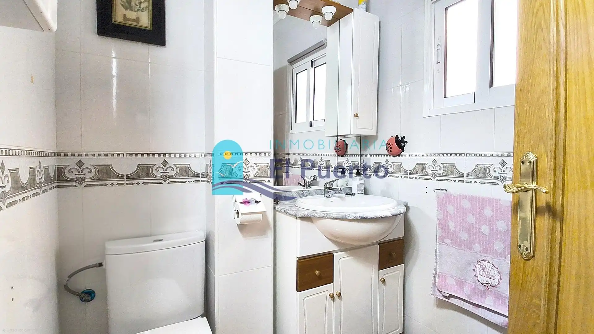 Baño de Dúplex en venta en Mazarrón con Aire acondicionado, Terraza y Trastero