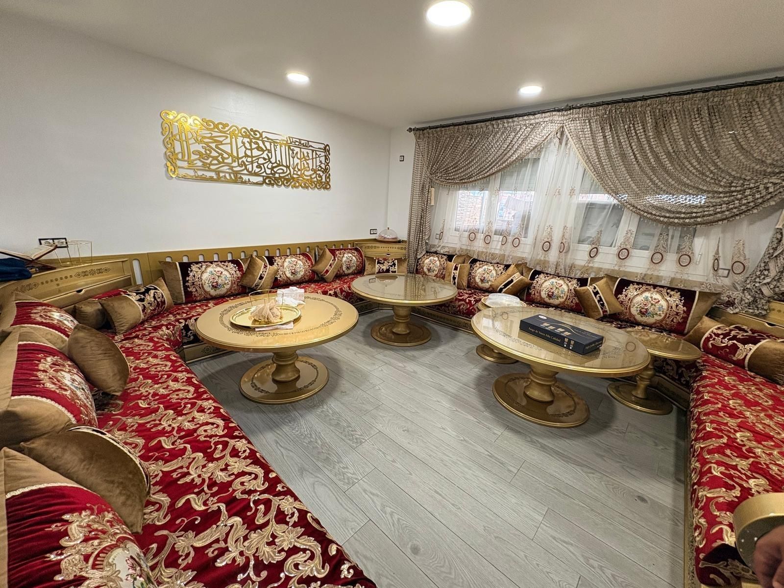 Sala d'estar de Pis en venda en Santa Margarida de Montbui amb Parquet i Terrassa