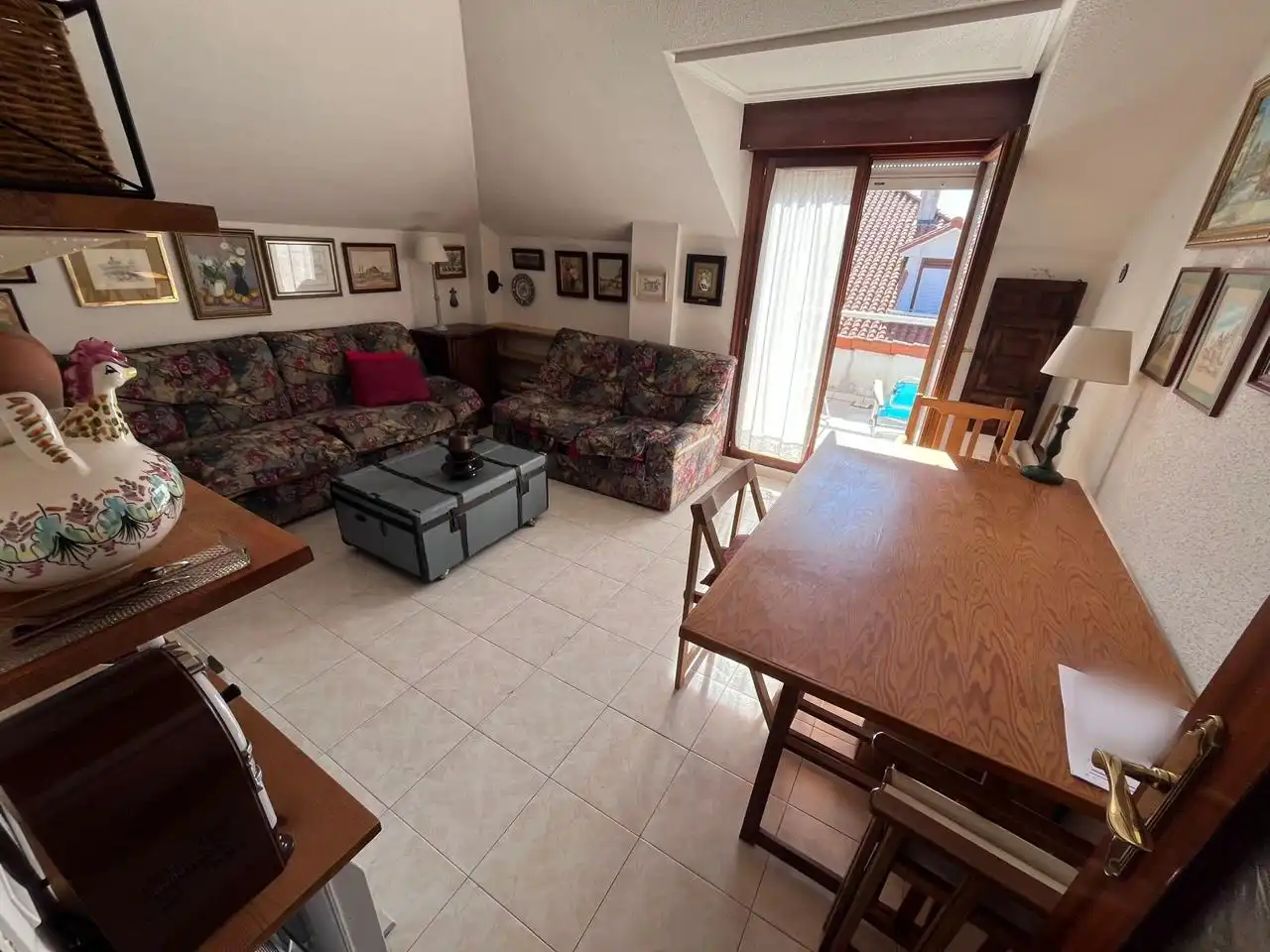 Wohnzimmer von Wohnung zum Verkauf in Noja mit Terrasse und Möbliert