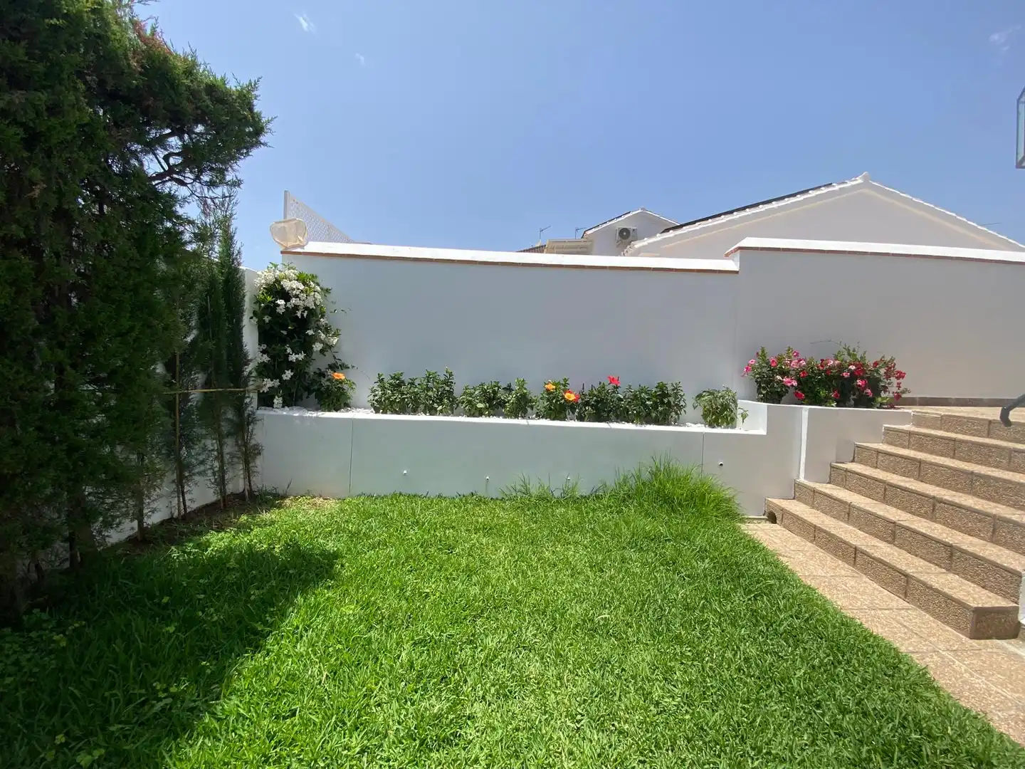 Garden of Houses for sale in Fuengirola  with Air Conditioner, Private garden and Swimming Pool