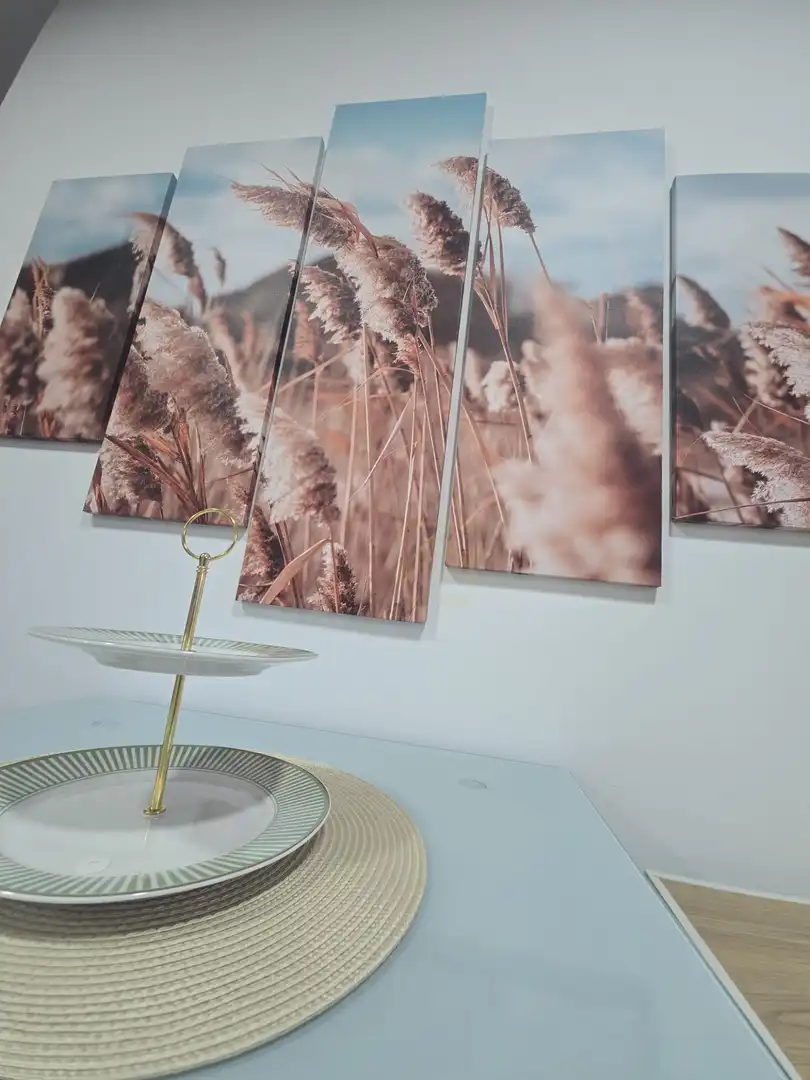 Esszimmer von Wohnung zur Miete in Piélagos mit Heizung, Parkett und Möbliert