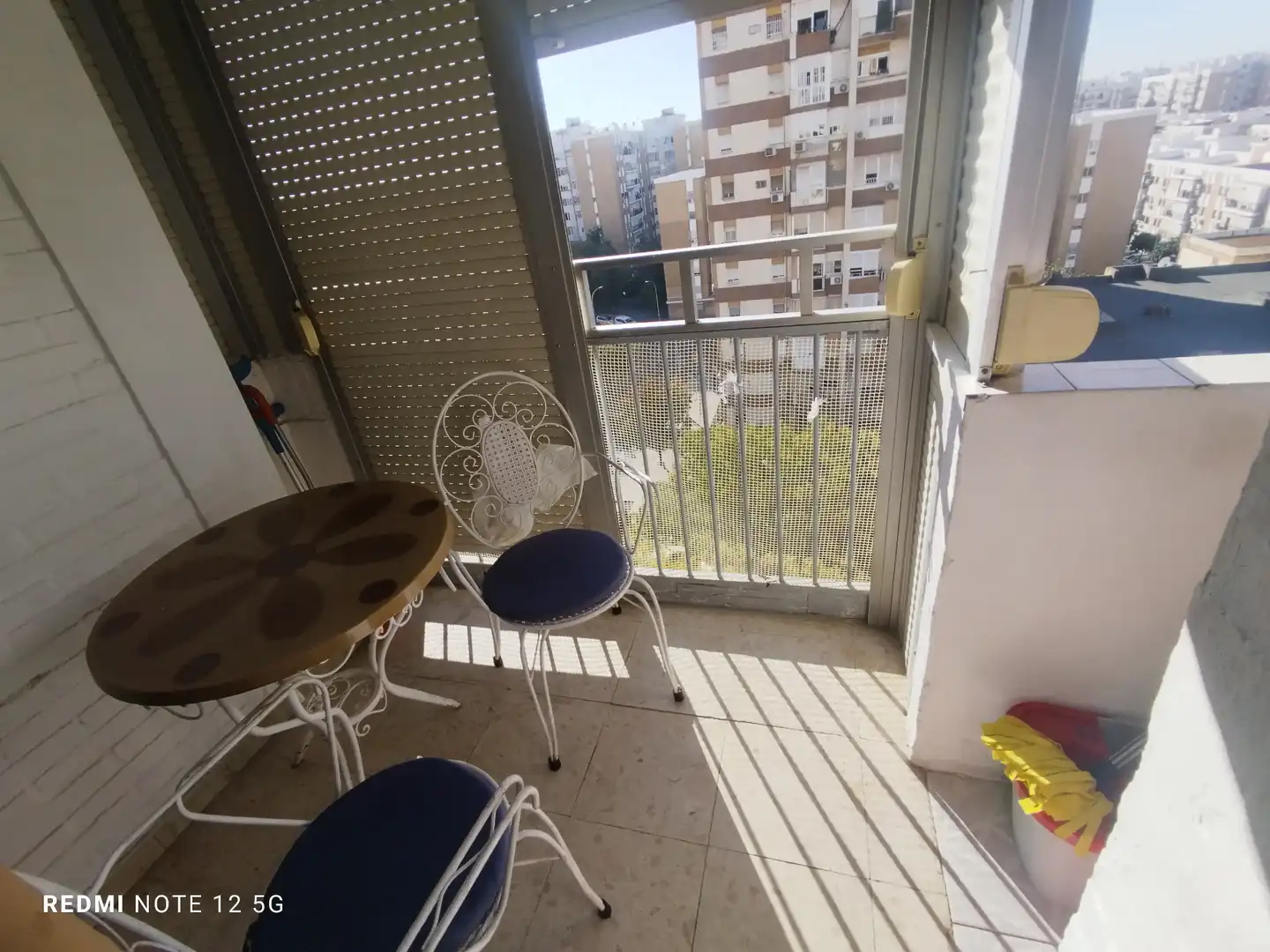 Terrasse von Wohnung zum Verkauf in Sevilla mit Privatgarten, Möbliert und Balkon