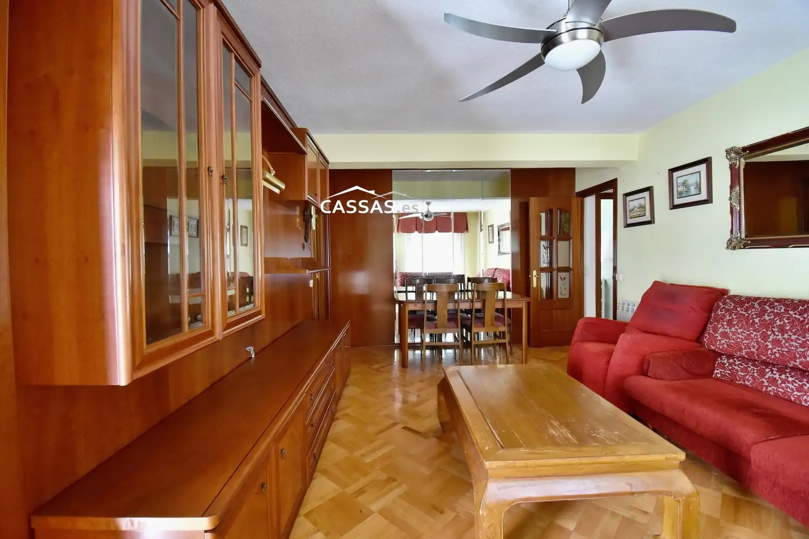 Living room of Flat for sale in Torrejón de Ardoz  with Air Conditioner, Heating and Parquet flooring