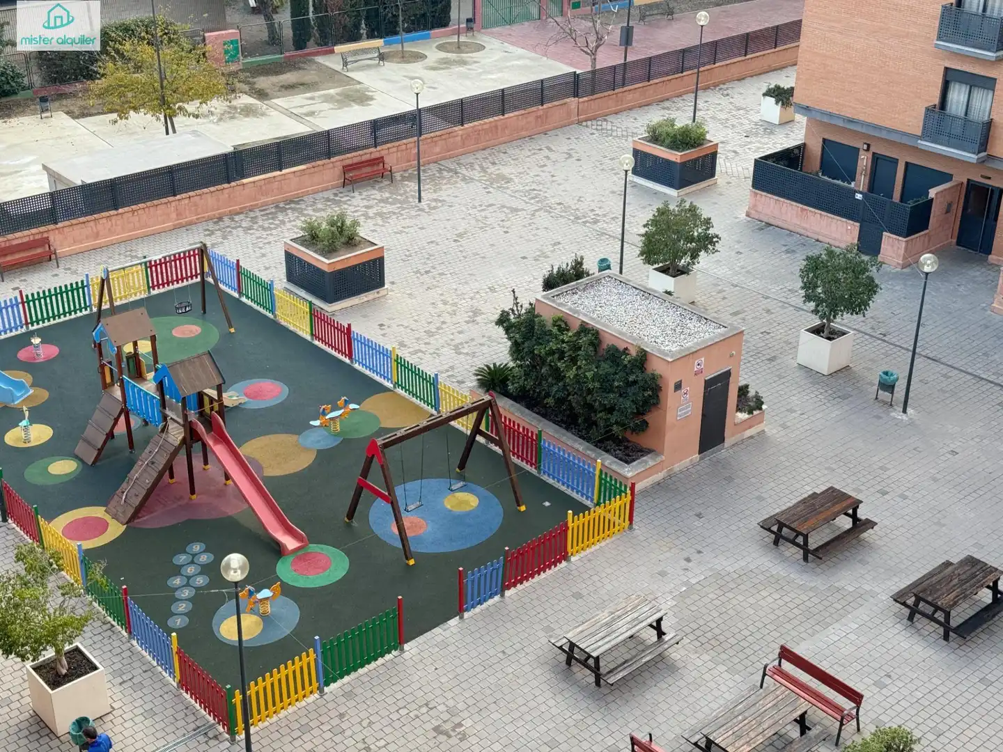Terrace of Apartments for rent in San Vicente del Raspeig / Sant Vicent del Raspeig  with Air Conditioner, Private garden and Terrace