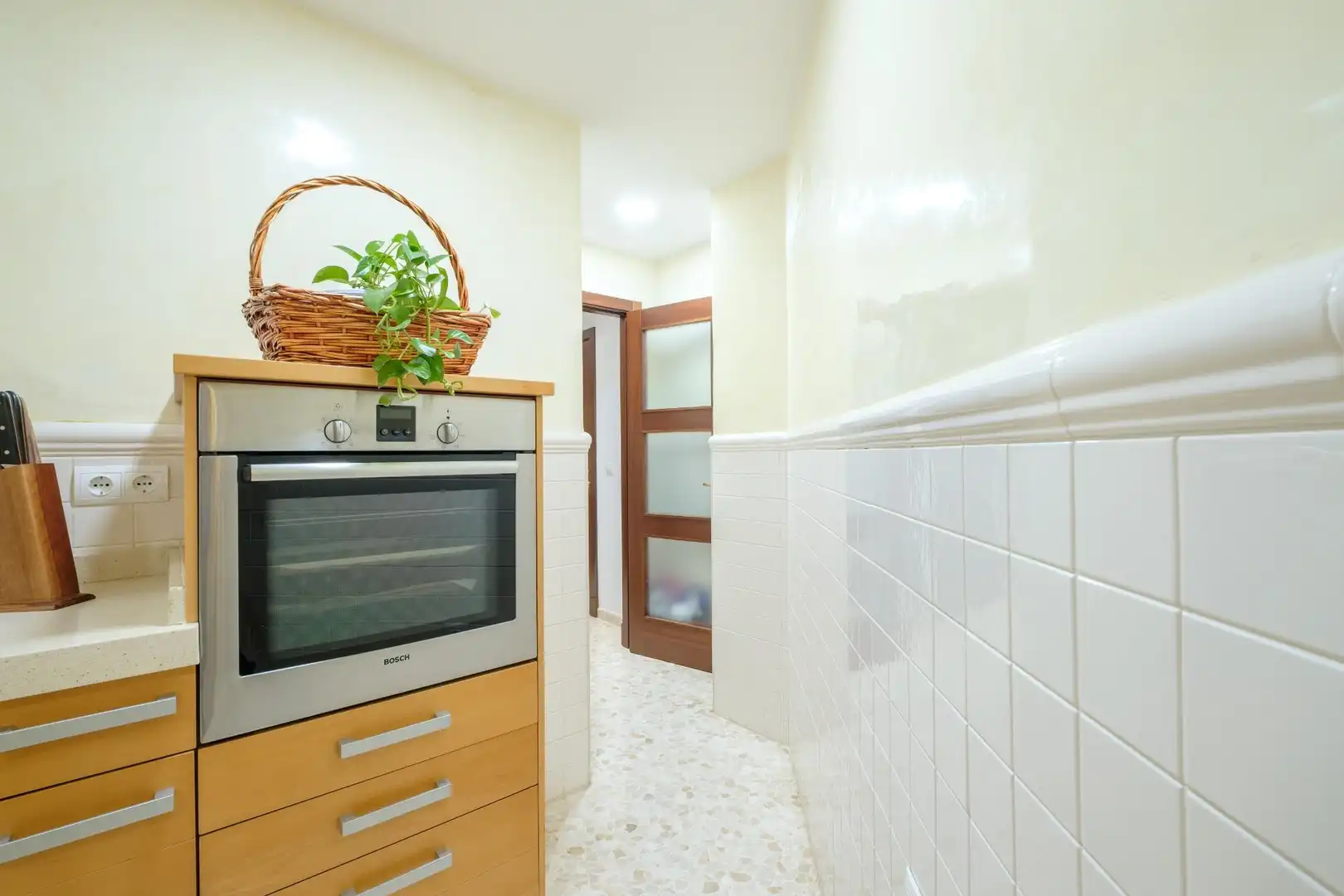 Cocina de Piso en venta en Alcalá de Guadaira con Aire acondicionado, Jardín privado y Terraza
