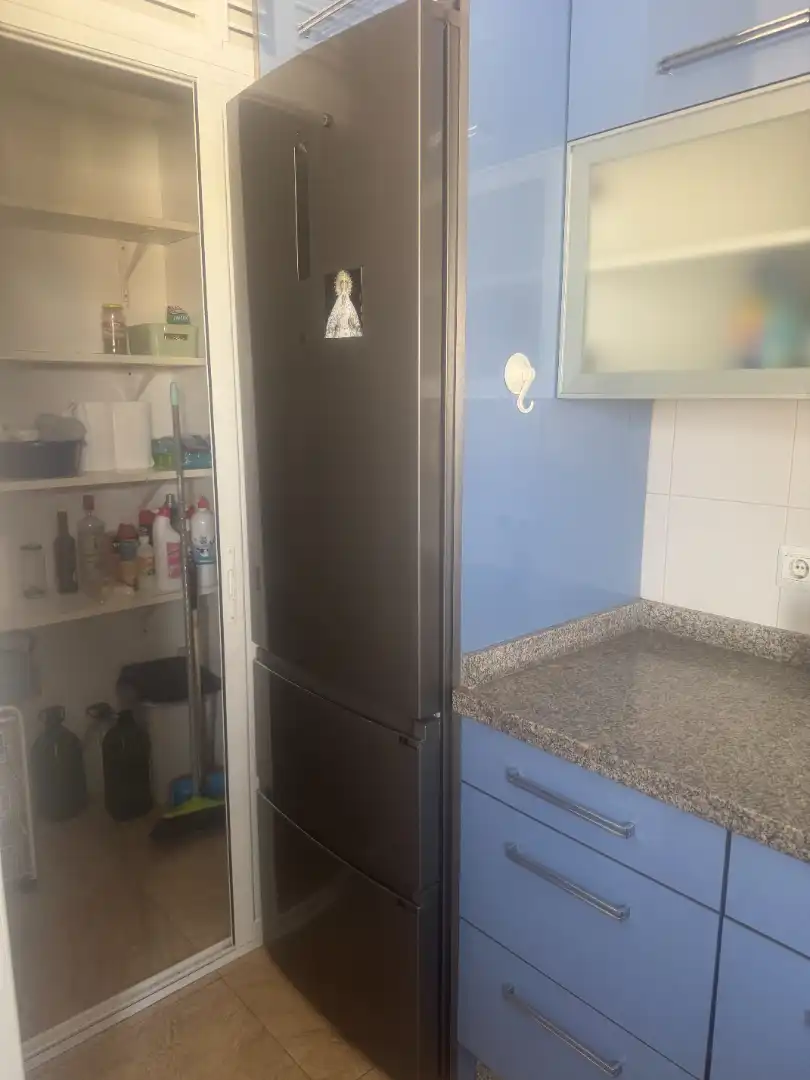 Kitchen of Flat for sale in Sevilla  with Air Conditioner, Terrace and Storage room