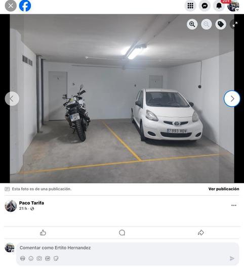 Foto 2 de Garatge de lloguer a Calle Miguel de Cervantes, 12, Centro, Mérida