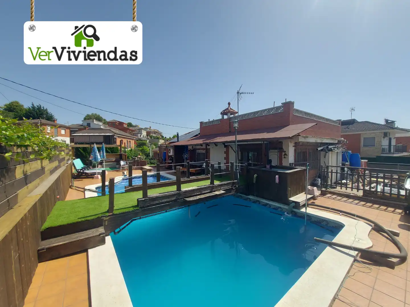 Jardí de Casa o xalet en venda en Castellbisbal amb Aire condicionat, Calefacció i Jardí privat