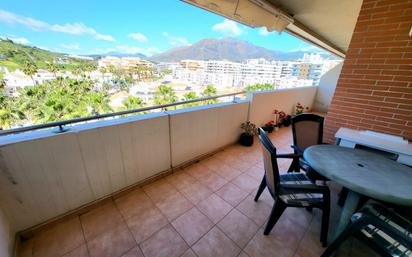 Exterior view of Apartment for sale in Estepona  with Terrace, Swimming Pool and Furnished