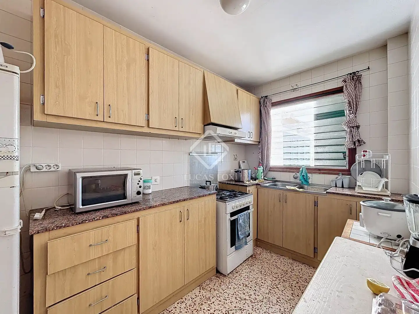 Cuina de Casa o xalet en venda en Es Mercadal amb Jardí privat, Terrassa i Moblat