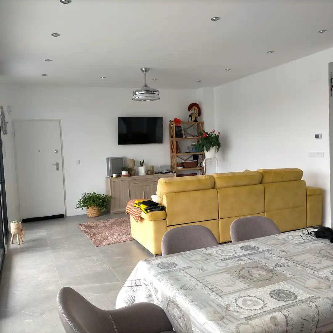 Sala d'estar de Casa o xalet en venda en Albacete amb Aire condicionat, Calefacció i Jardí privat