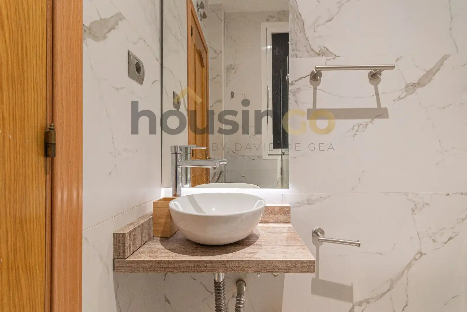 Badezimmer von Wohnung zur Miete in Madrid mit Klimaanlage, Heizung und Möbliert