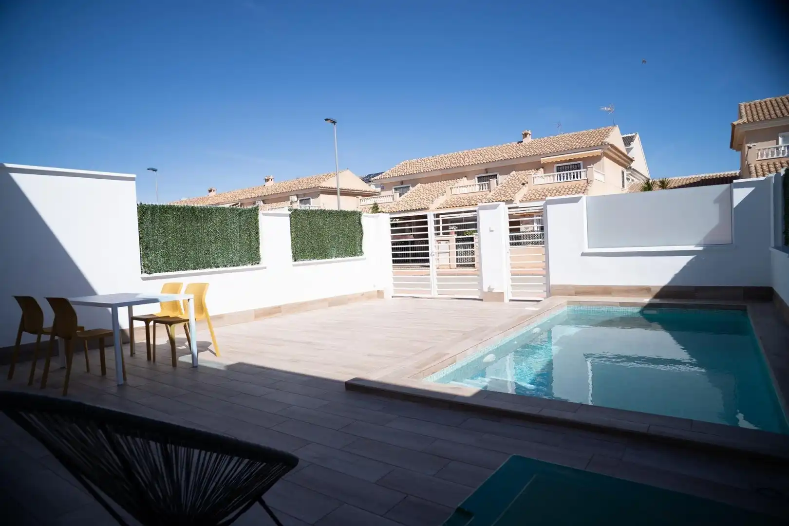 Schwimmbecken von Country house zum Verkauf in San Javier mit Klimaanlage, Privatgarten und Terrasse