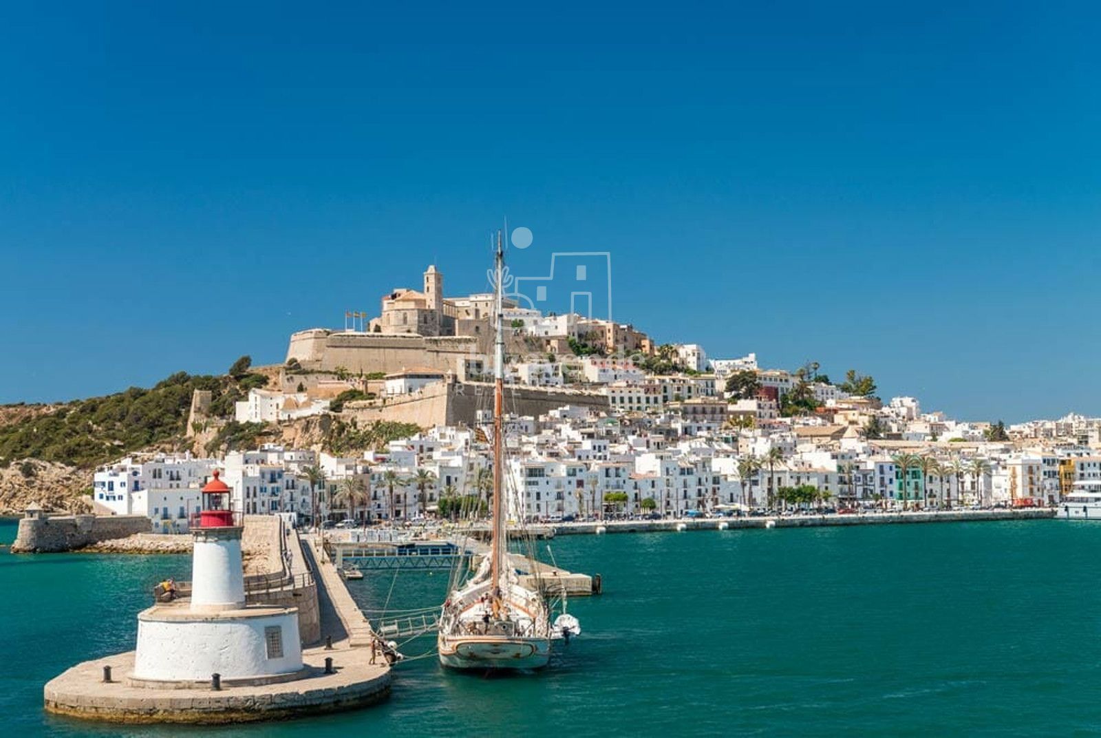 Exterior view of Attic for sale in Santa Eulària des Riu  with Air Conditioner, Heating and Terrace
