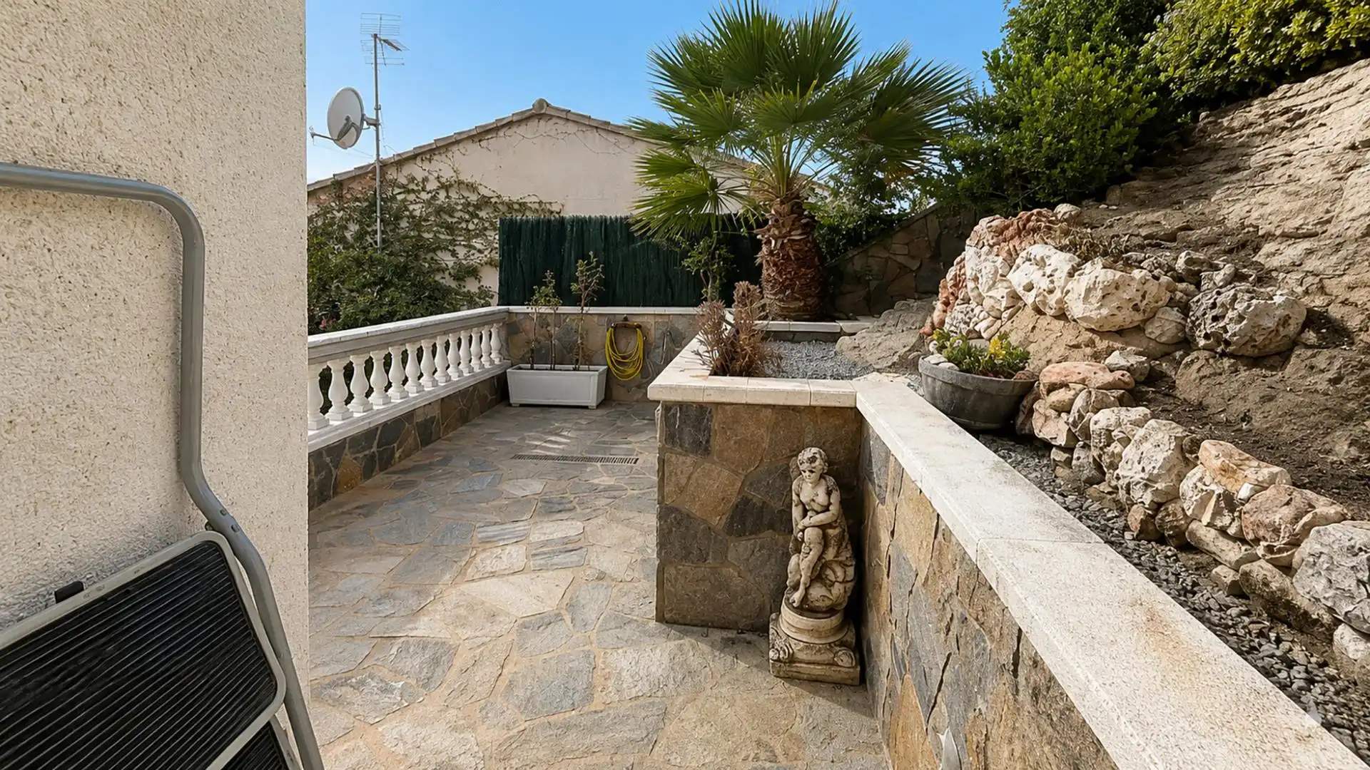 Terrassa de Casa o xalet en venda en Vacarisses amb Calefacció, Jardí privat i Terrassa