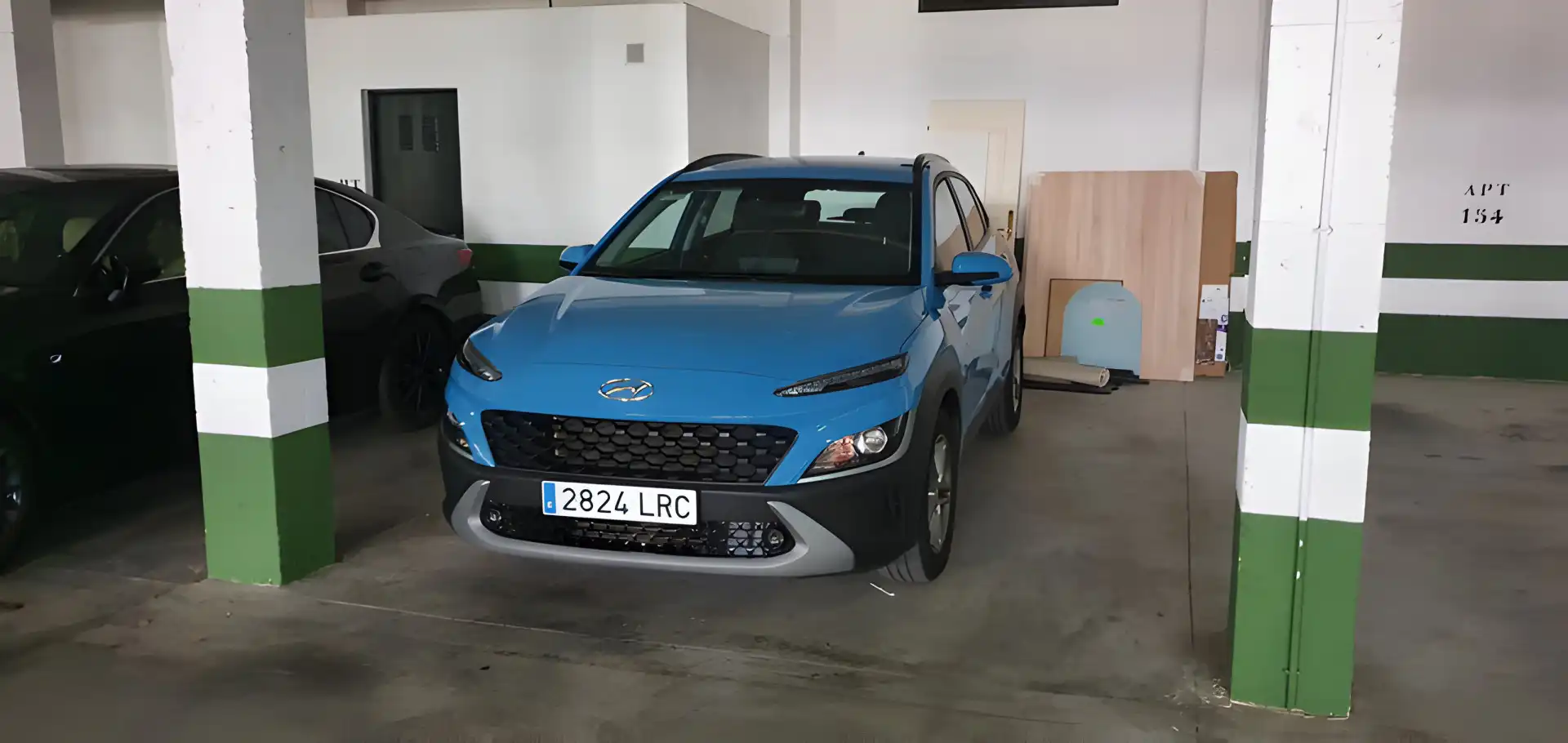 Parkplatz von Wohnungen zum Verkauf in Almería mit Klimaanlage, Terrasse und Schwimmbad