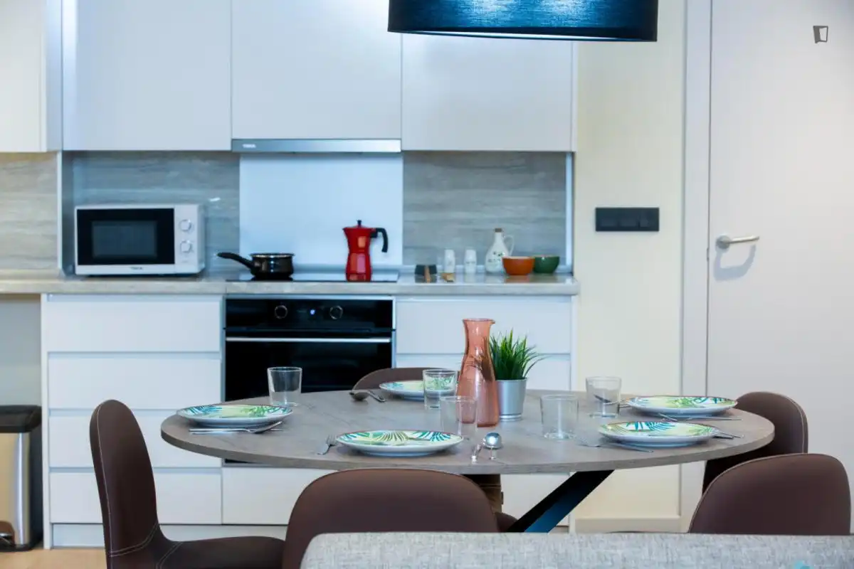 Kitchen of Flat for rent in Granada  with Swimming Pool and Furnished