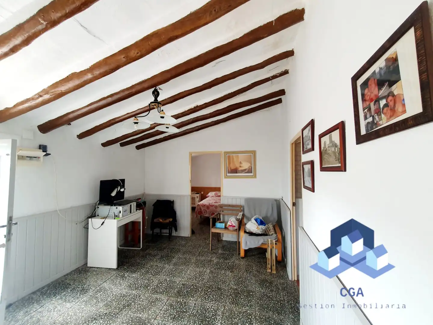 Sala d'estar de Casa o xalet en venda en Lorca amb Terrassa, Traster i Moblat